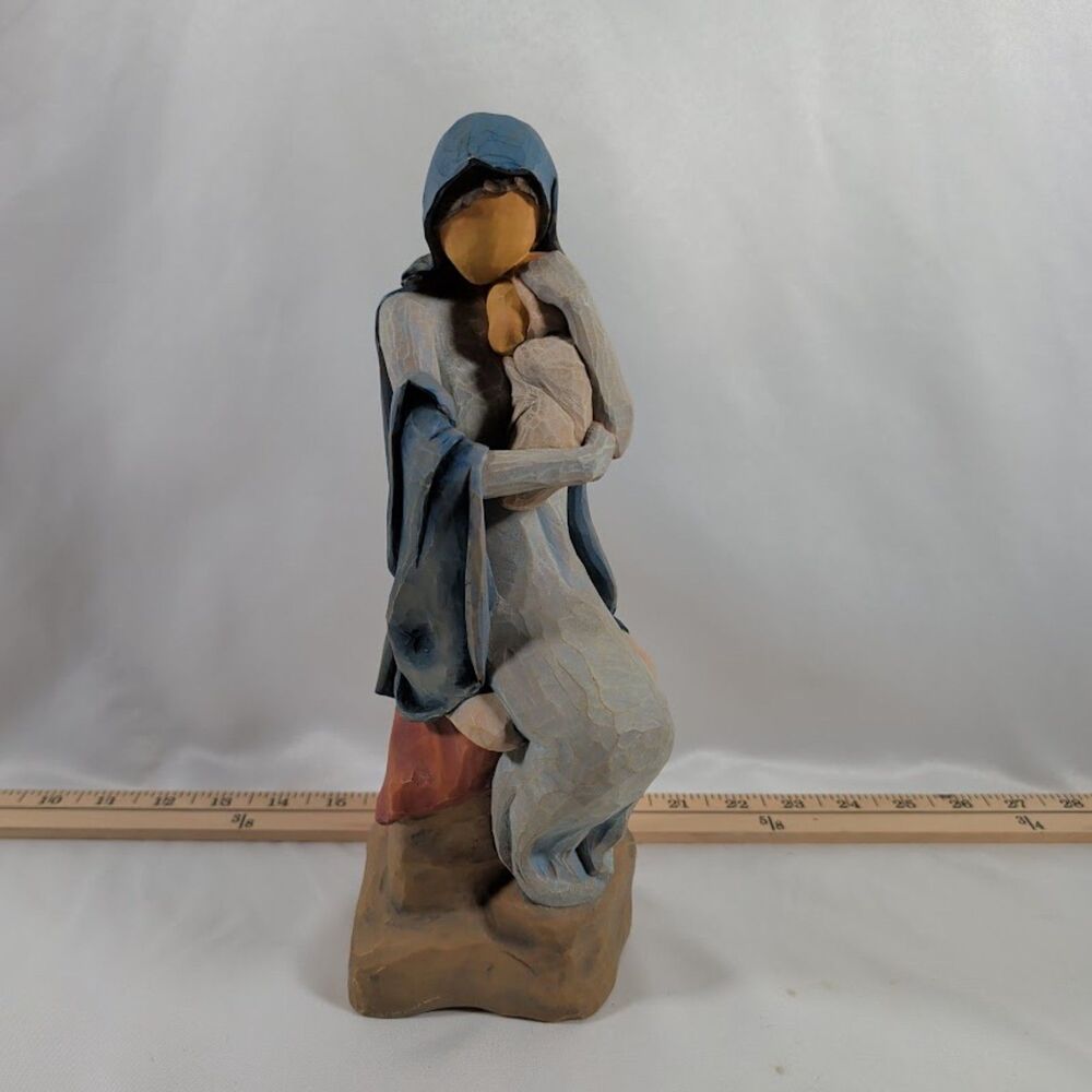 Title: Willow Tree The Christmas Story Mary Baby Jesus 2005 Susan Lordi 11.25"
